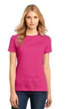 District® Women's Perfect Weight® 4.3-ounce 100% Cotton Short Sleeve T-shirt